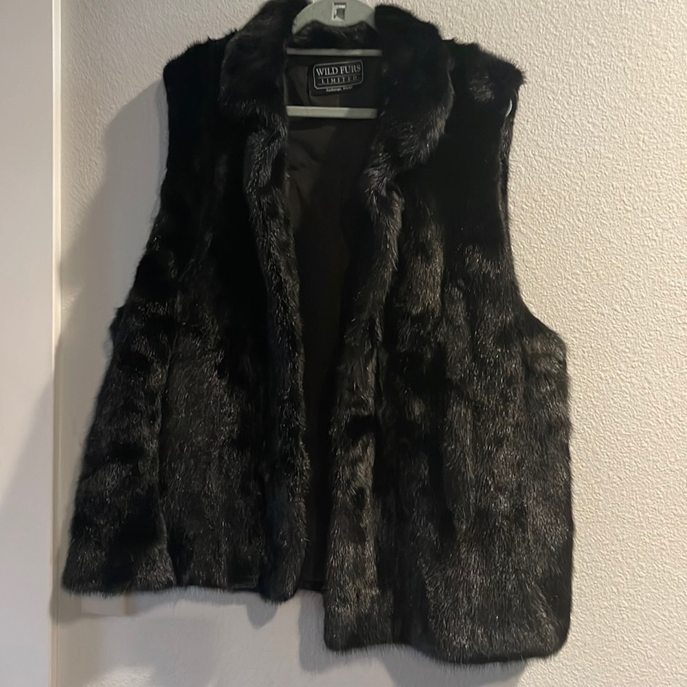 Mink vest XXL